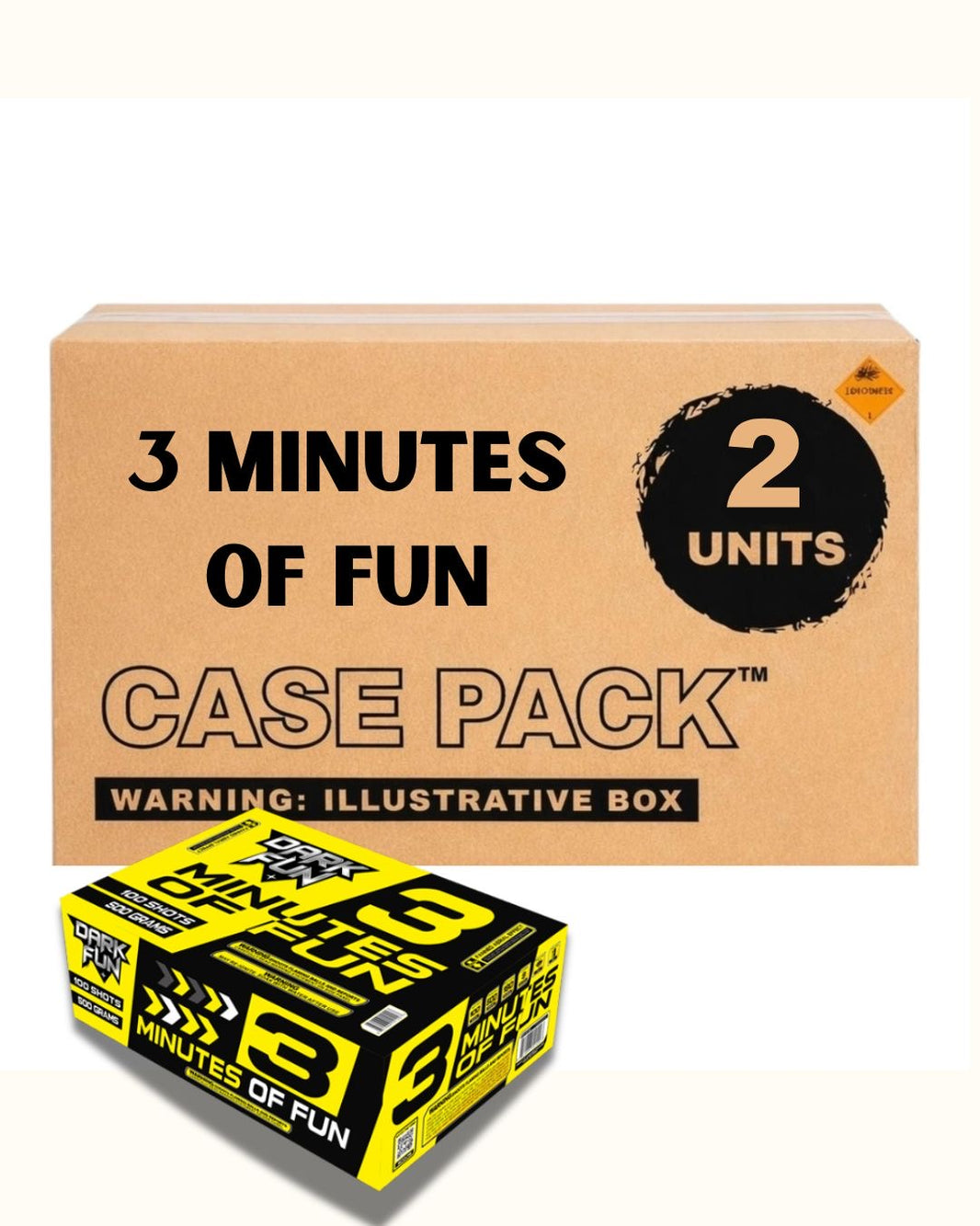 3 Minutes of Fun 100-Shot XL Aerial Cake