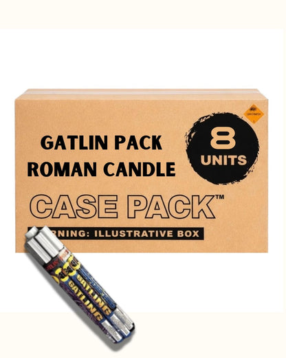 Gatlin Pack Roman Candle Assortment (9-Pack)