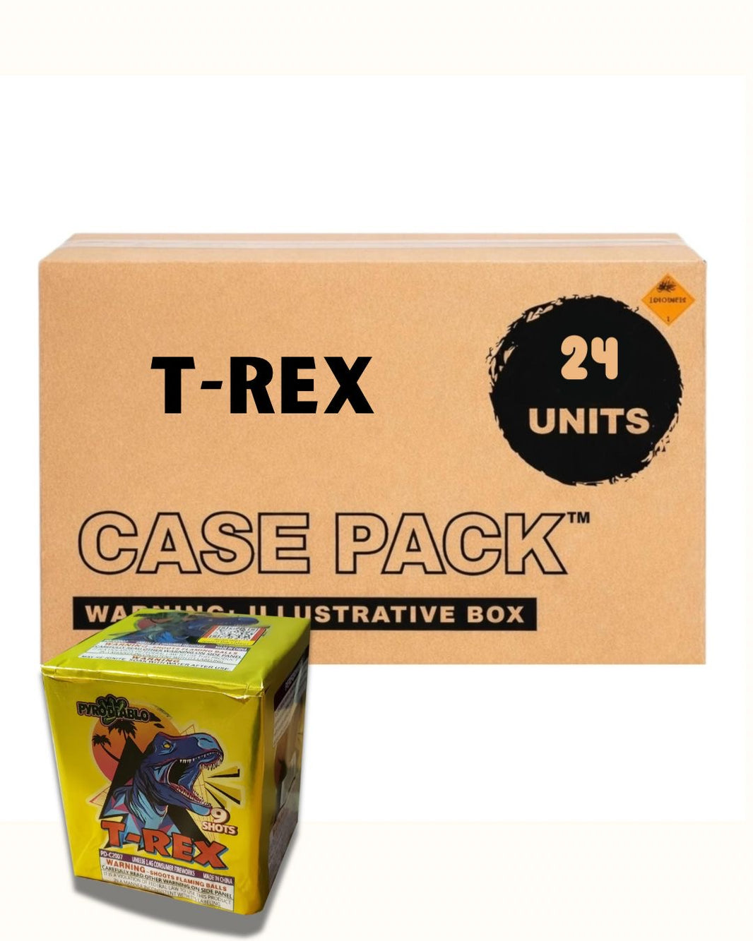 T-Rex 9-Shot Standard Aerial Cake