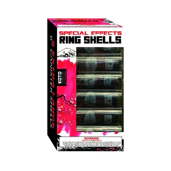 Special Effects Ring Shells 6-Shot Canister Shells