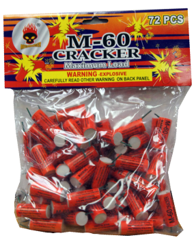 M-60 Max Pop Firecracker (72-Pack)