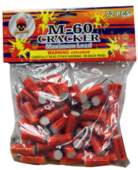 M-60 Max Pop Firecracker (72-Pack)