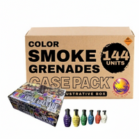 Color Smoke Grenade Large Smoke Bomb | Case Pack™ 24/6