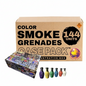 Color Smoke Grenade Large Smoke Bomb | Case Pack™ 24/6