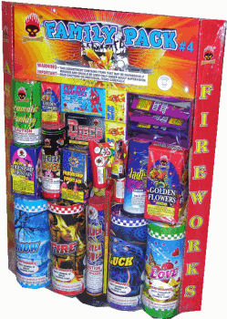 Family Pack #4 Fireworks Assortment