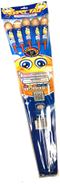 Happy Face Rocket (5-Pack)