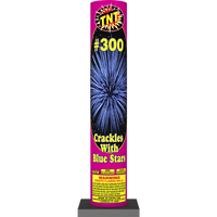 #300 Crepita con estrellas azules