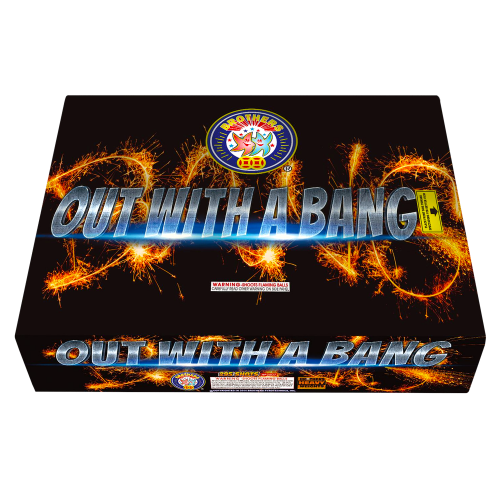 Out with a Bang 295-Shot XL Aerial Cake