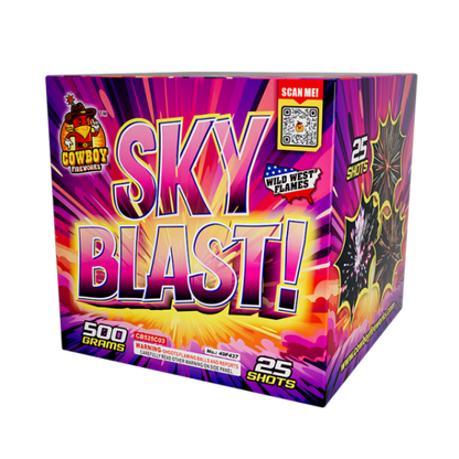 Sky Blast 25-Shot XL Aerial Cake