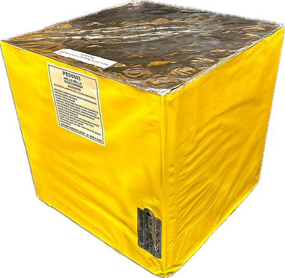Tarta aérea Hells Bells 64 disparos XXL