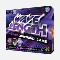 Wavelength™ Torta Compuesta™ de 148 Disparos