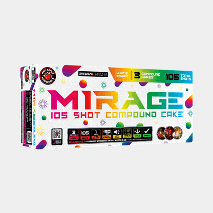 Mirage 105-Shot Compound Cake