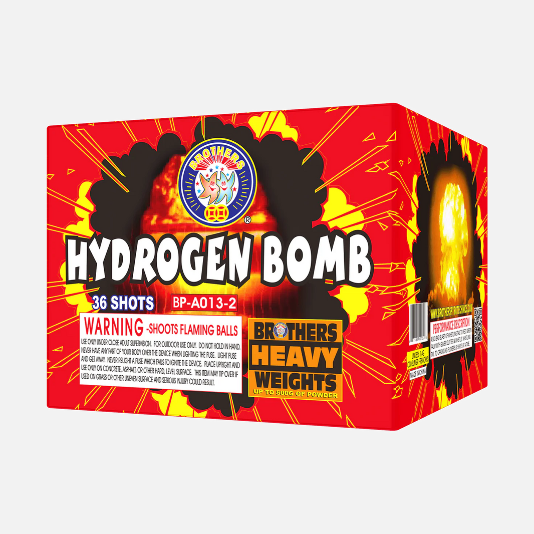 Hydrogen bomb 36-Shot XL Aerial Cake