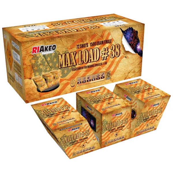 Max Load #38 72-Shot XL Aerial Cake