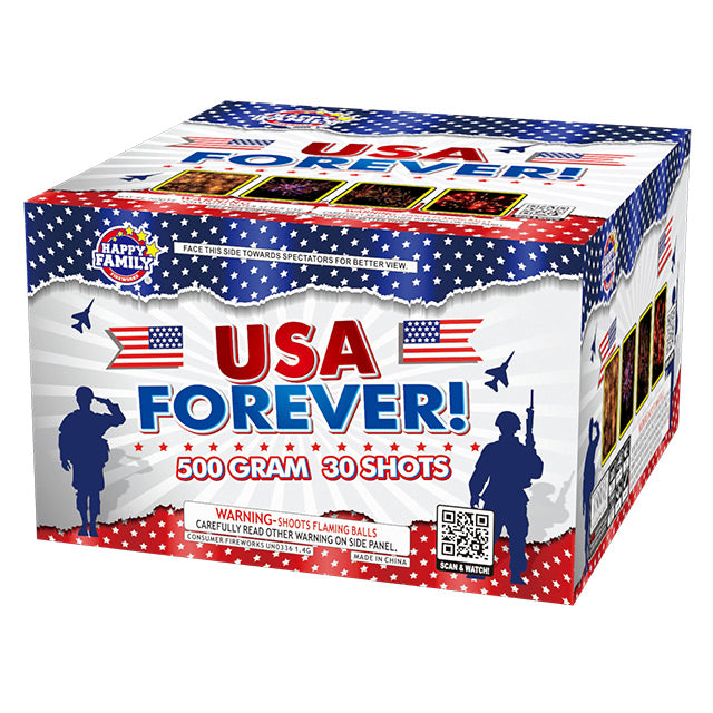 USA Forever 30-Shot XL Aerial Cake