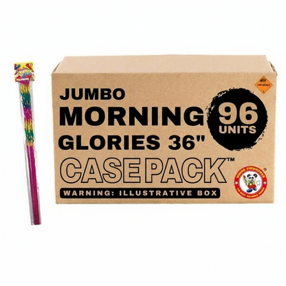 36" Jumbo Morning Glory (6-Pack) Sparkler | Case Pack™ 96/1
