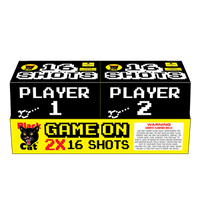 Game On 16-Shot x2 Standard Aerial Cake Assortment