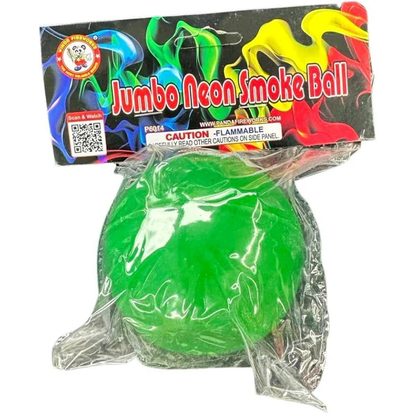 Jumbo Neon Smoke Balls Large Smoke Bomb | Case Pack™ 24/6