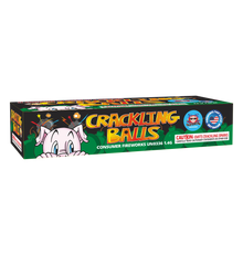 Crackling Balls Ground Novelty (6-Pack)