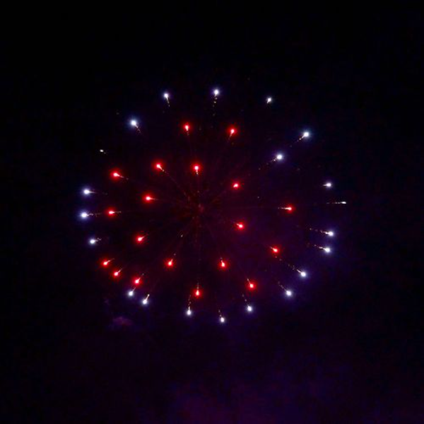 Ghost Peony Red to Green to Blue to Red (60mm) Single Shot Pro-Line