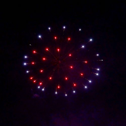 Ghost Peony Red to Green to Blue to Red (60mm) Single Shot Pro-Line