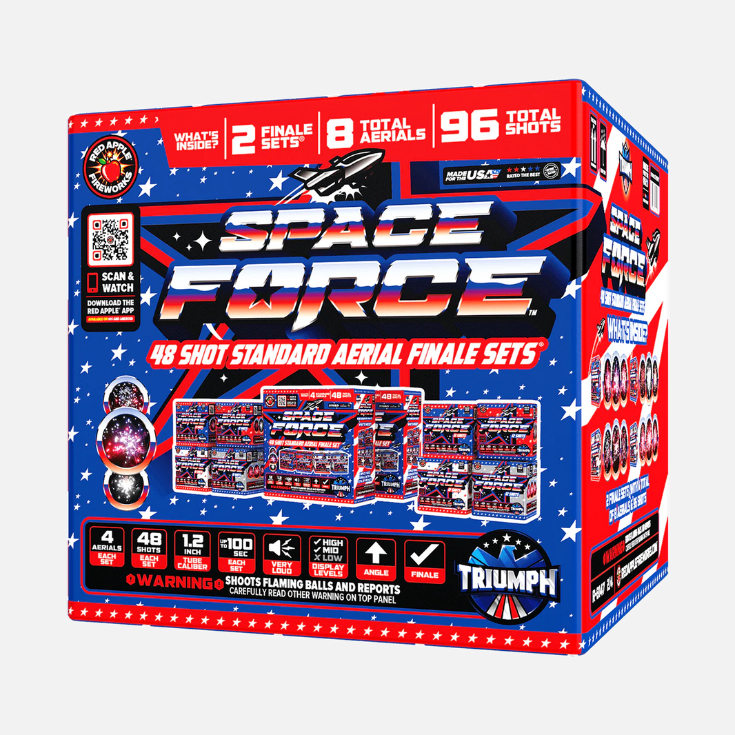 Space Force® 48-Shots Large Aerial Finale Set®