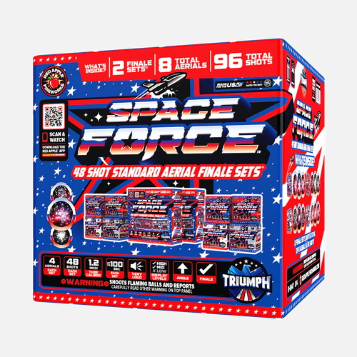 Space Force® 48-Shots Large Aerial Finale Set®