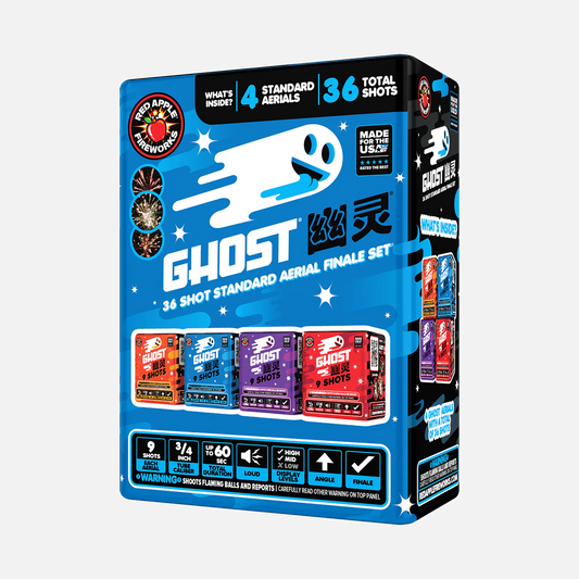 Ghost® 36 Tiros Juegos Pirotécnicos Aéreos de Final Estándar®