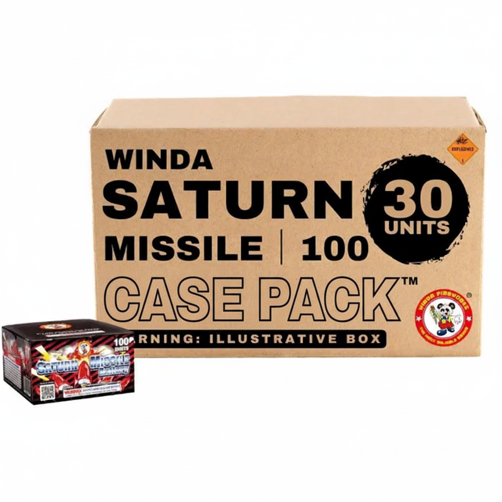 Saturn Missile 100-Shot | Case Pack™ 30/1