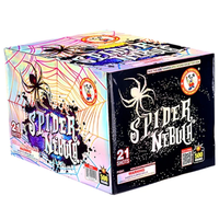 Torta aérea Spider Nebula 21 disparos XL | Paquete de caja™ 4/1