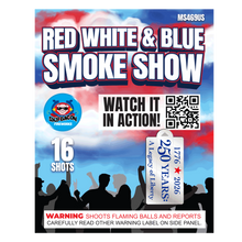 RWB Smoke Show 16-Shot Standard Daytime Aerial Cake