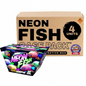 Neon Fish 25-Shot XL Aerial Cake | Case Pack™ 4/1