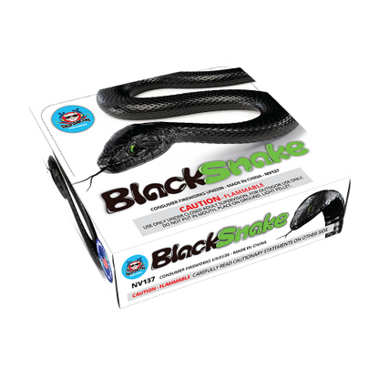 Black Snakes Ground Novelty (6-Pack)