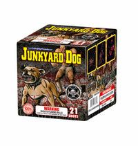 Junkyard Dog 21-Shot Standard Aerial Cake
