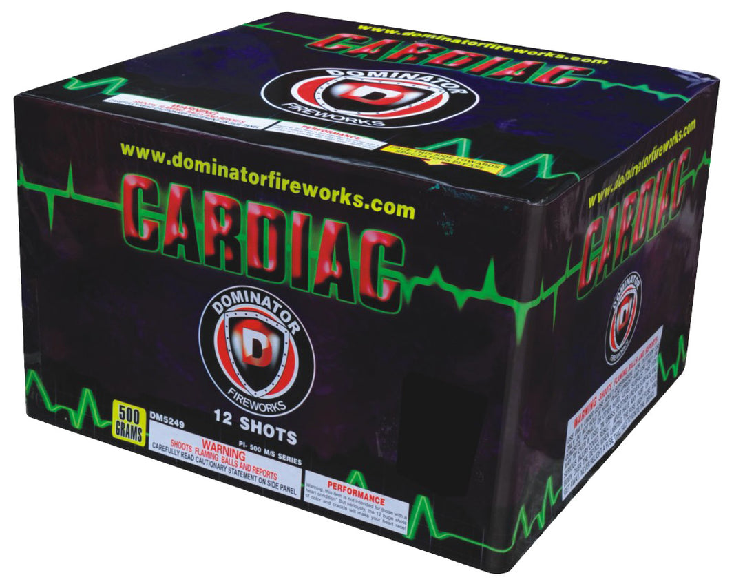 Tarta aérea XL de 12 disparos Cardiac