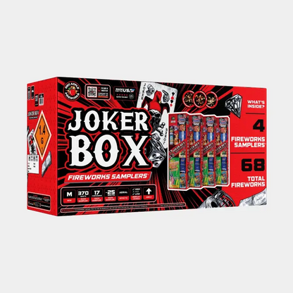 Joker™ Caja 370 Samplers® de fuegos artificiales