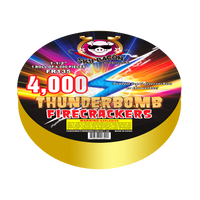 Thunderbomb Firecrackers 4000s