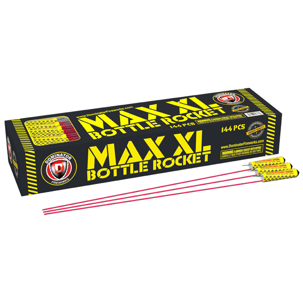 Max XL Bottle Rocket (144-Pack)