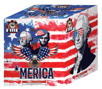 Merica 10-Shot XL Aerial Cake