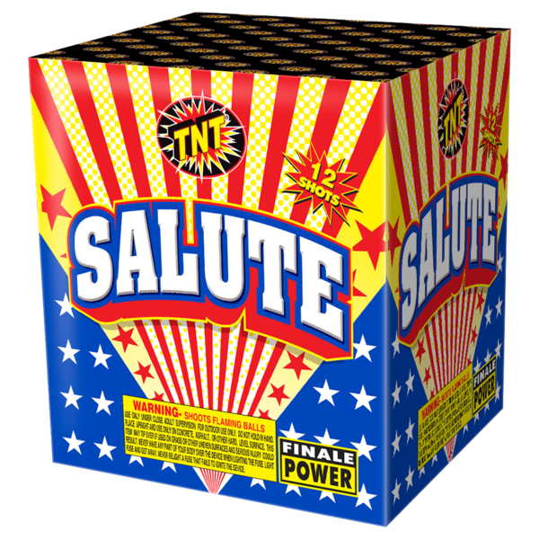 Salute 12-Shot XL Aerial Cake