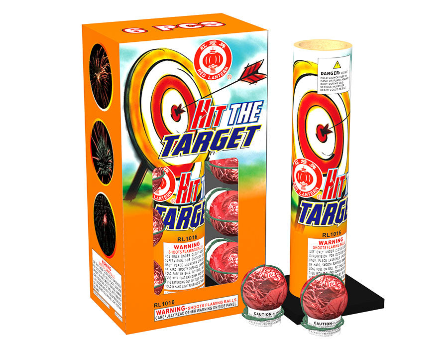 Kit de proyectiles de artillería de 6 disparos "Hit the Target"