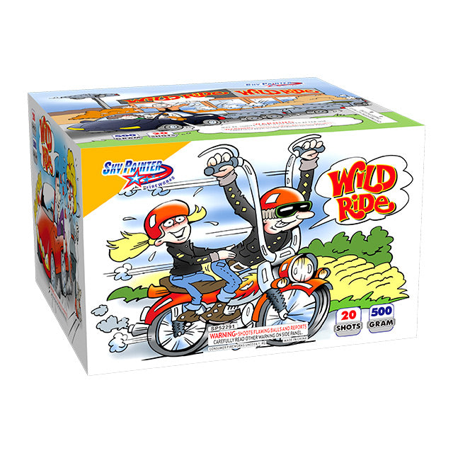 Wild Ride 20-Shot XL Aerial Cake