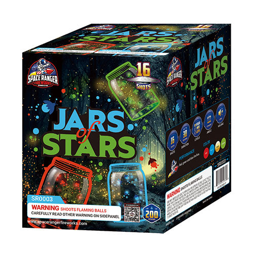 Jars of Stars 16-Shot Standard Aerial Cake