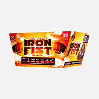 Set de fuegos artificiales aéreos Kung Fu™ de 120 disparos XL® para final de espectáculo®