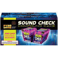 Sound Check 48-Shot XL Aerial Cake Finale Kit™