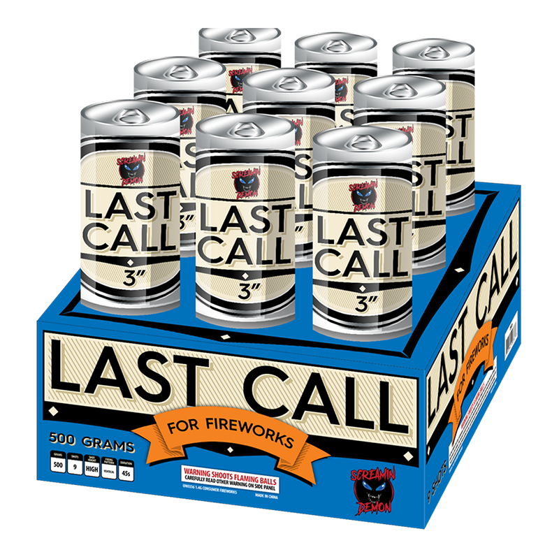 Last Call 9-Shot XL Aerial Cake