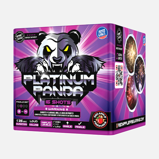 Platinum® Circus Set de Final Aéreo Estándar de 64 Disparos®