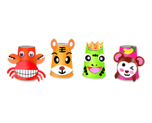 Party Animals Fountain Assortment (4-Pack)