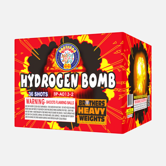 Caja Grande de Bombas XL® Juego de Fuegos Artificiales de 144 Disparos®