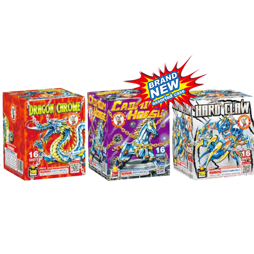 Quantum Zoo 16-Shot Aerial Assortment Set